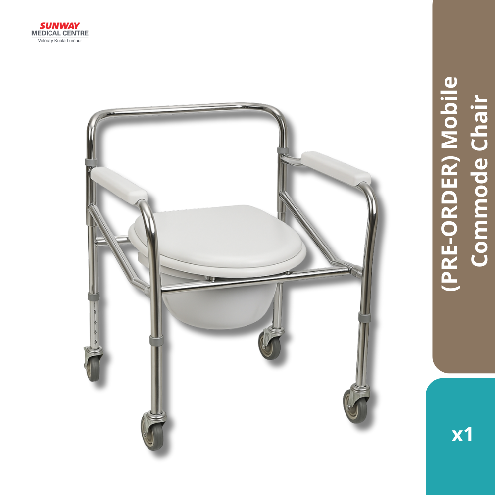 (PRE-ORDER) Mobile Commode Chair