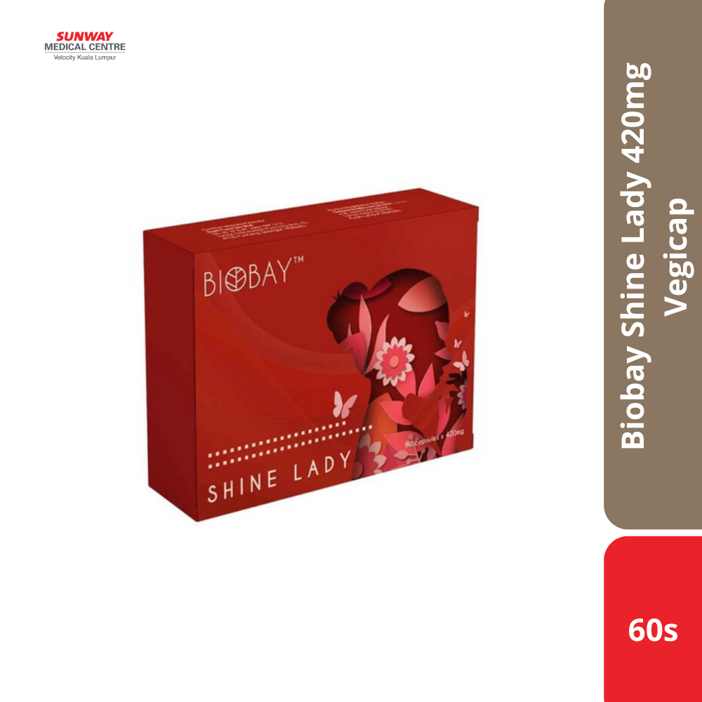Biobay Shine Lady 420mg Vegicap 60s