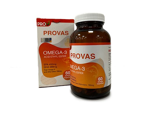 Provas Omega 3 Fish Oil Cap 60s