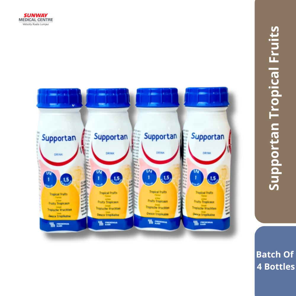 Supportan Tropical Fruits (Batch of 4 bottles)